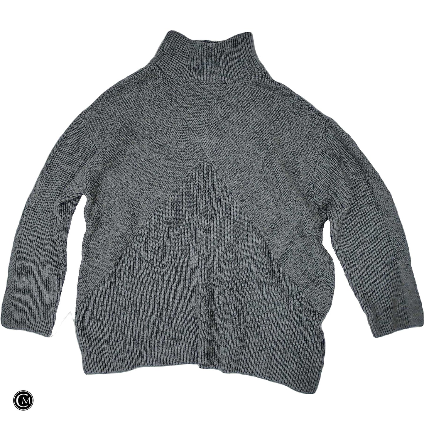 Sweater By Talbots In Grey, Size: Xlp