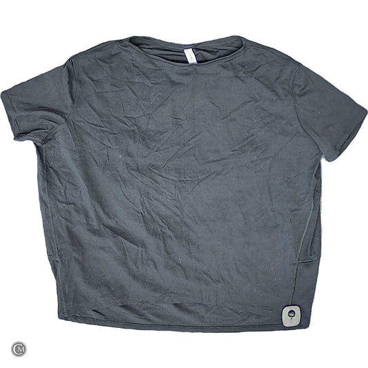 Athletic Top Ss By Lululemon In Black, Size: M image 1
