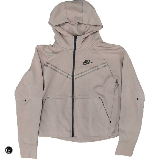 Athletic Jacket By Nike Apparel In Pink, Size: Xs
