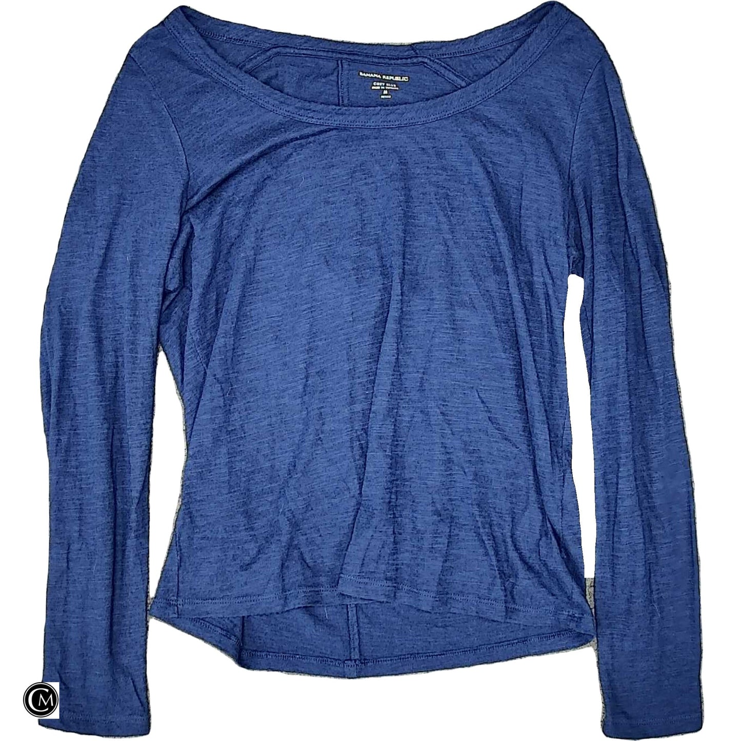 Top Ls Basic By Banana Republic In Blue, Size: Mp