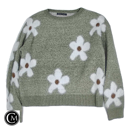 Sweater By Shein In Green, Size: 6