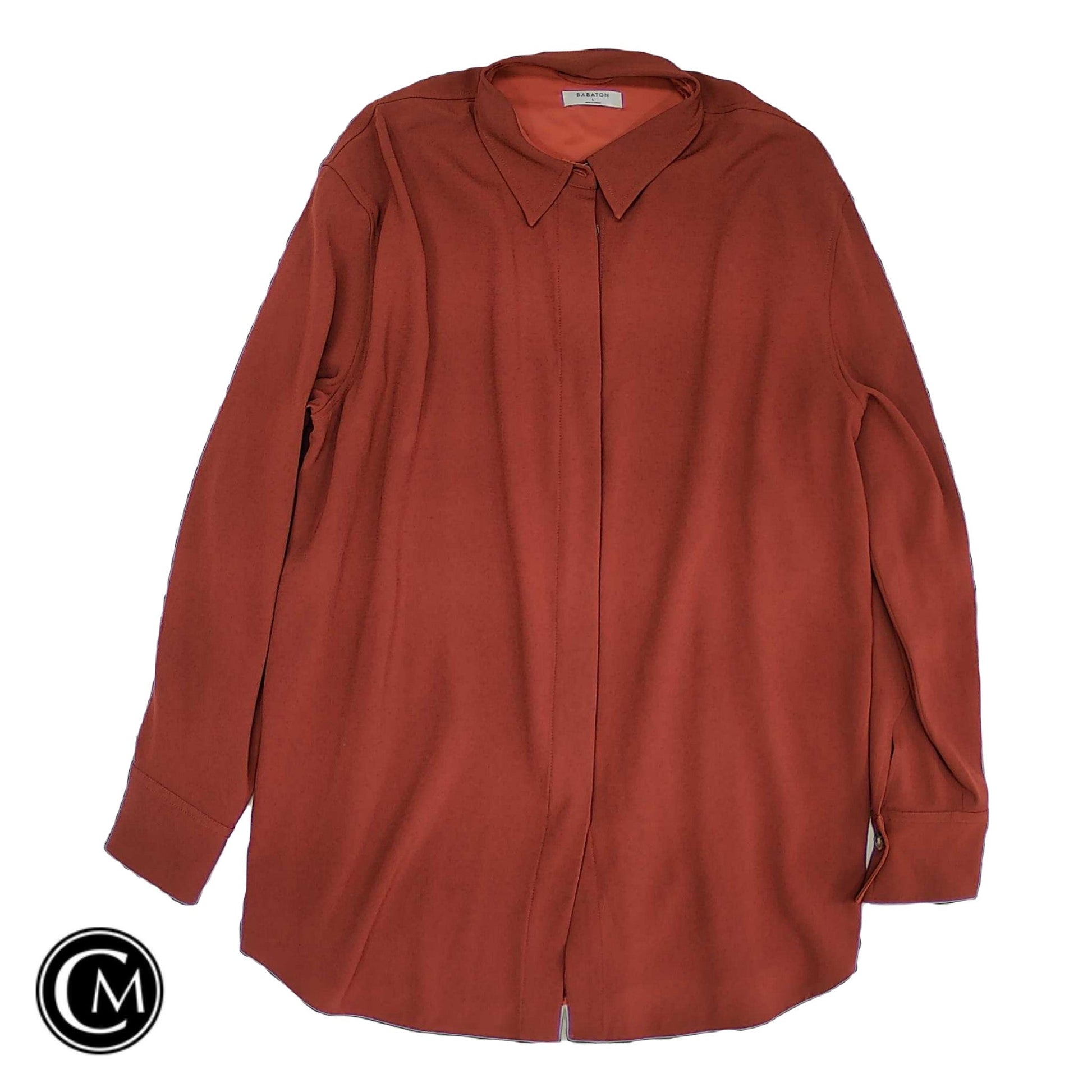 Tunic Ls By Babaton In Orange, Size: L image 1
