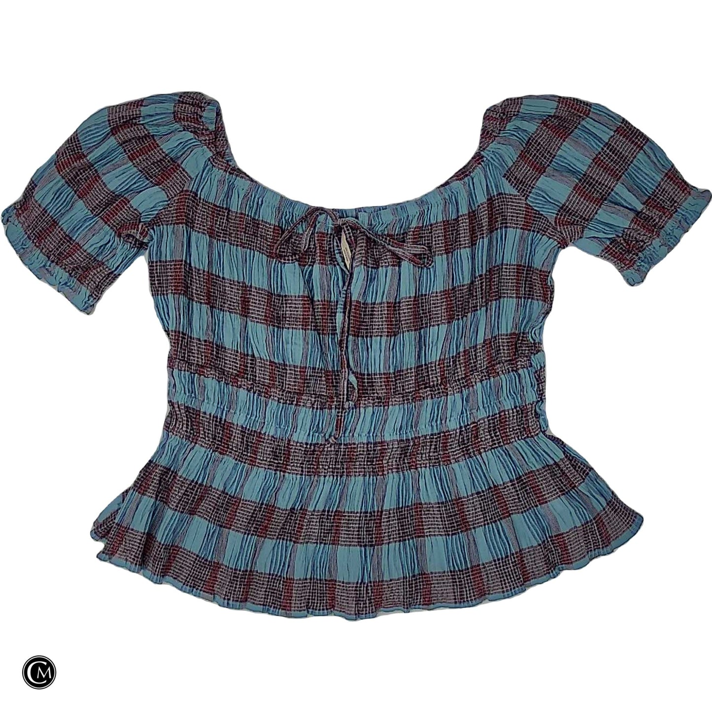 Top Ss By Free People In Blue & Red, Size: Xs image 1