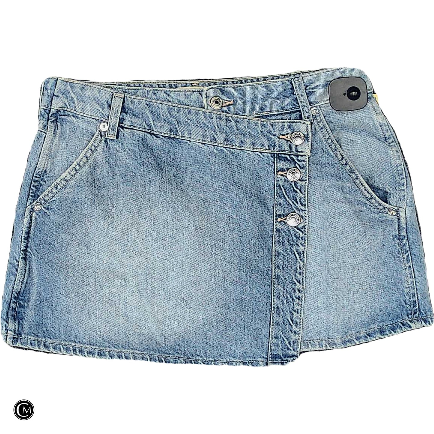 Skirt Mini & Short By We The Free In Blue Denim, Size: 6