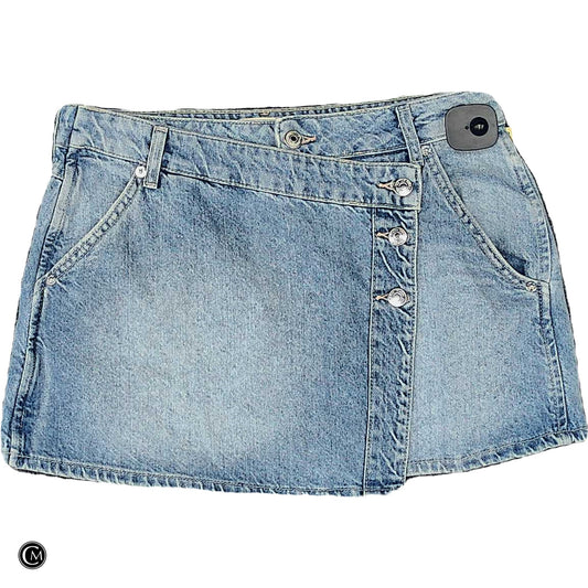 Skirt Mini & Short By We The Free In Blue Denim, Size: 6