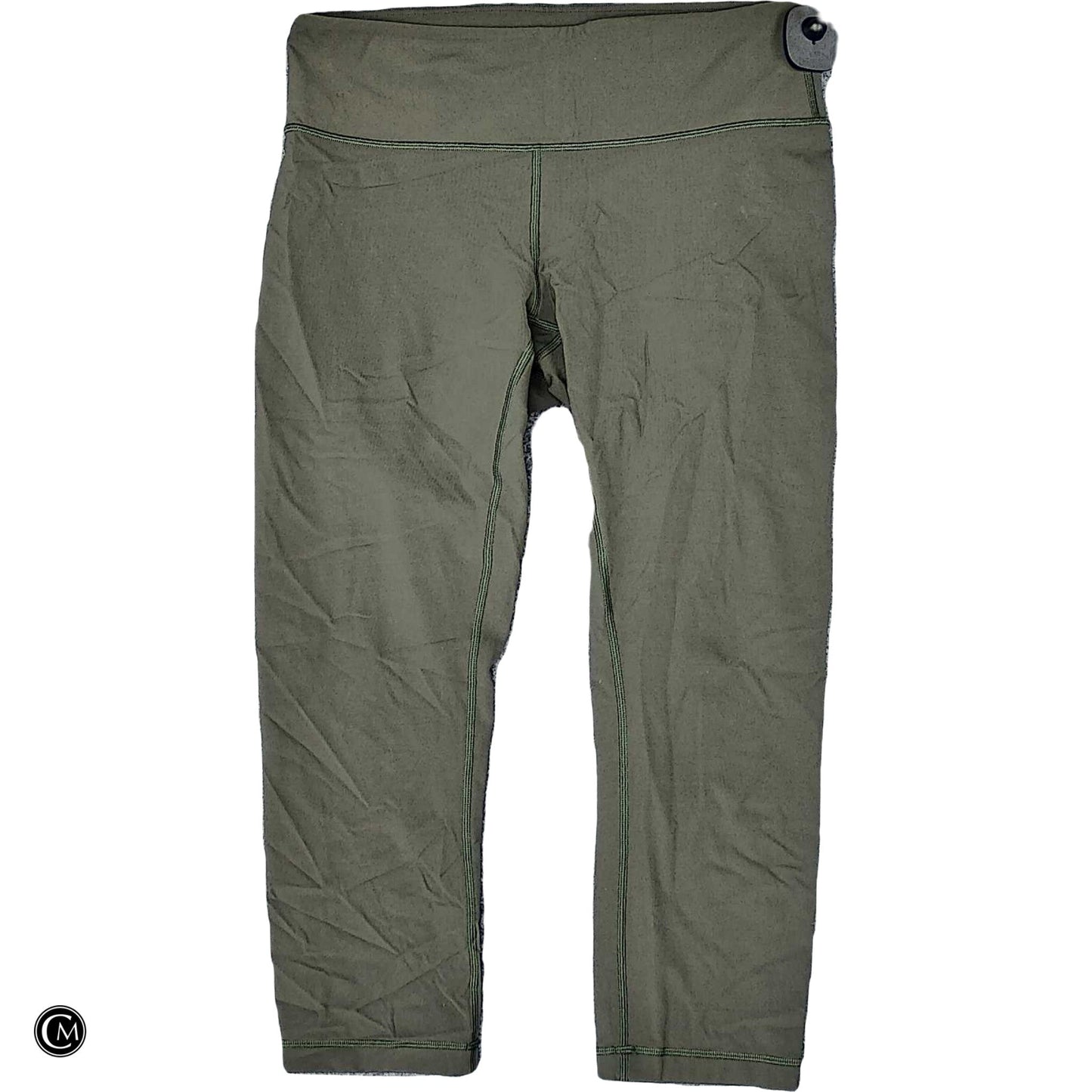 Athletic Leggings By Lululemon In Green, Size: M
