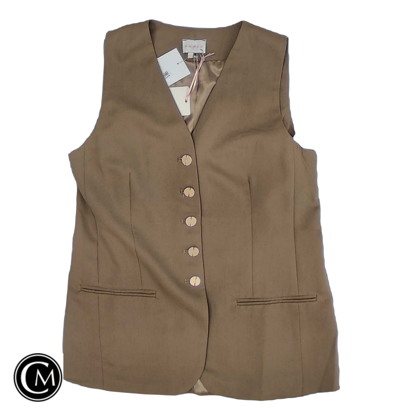 Vest Other By Entro In Brown, Size: L