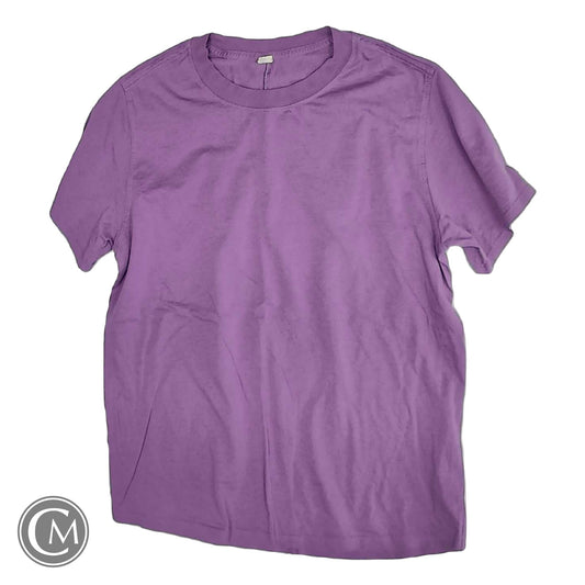 Top Ss Basic By Lululemon In Purple, Size: 0
