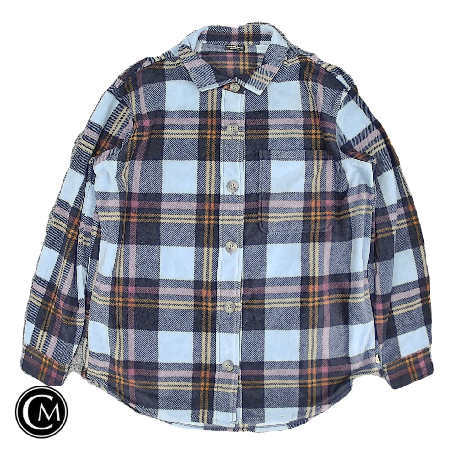 Top Ls By Eddie Bauer In Plaid Pattern, Size: S