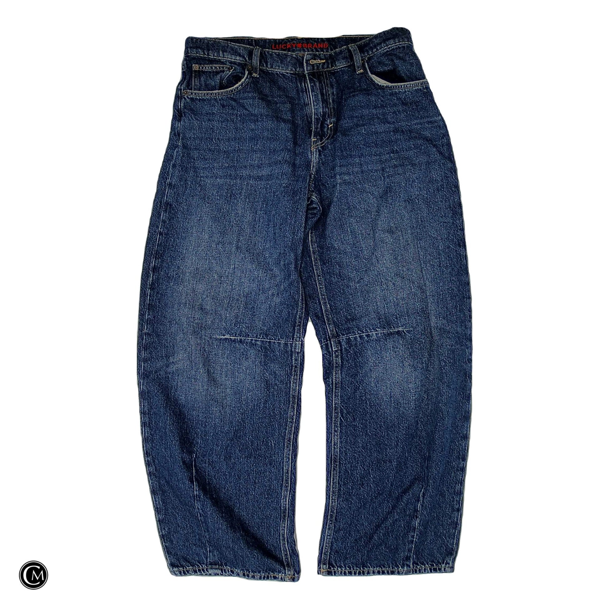 Jeans Wide Leg By Lucky Brand In Blue Denim, Size: 10 image 1
