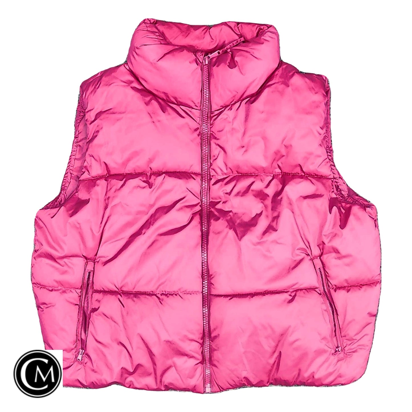 Vest Puffer & Quilted By Old Navy In Pink, Size: Xl