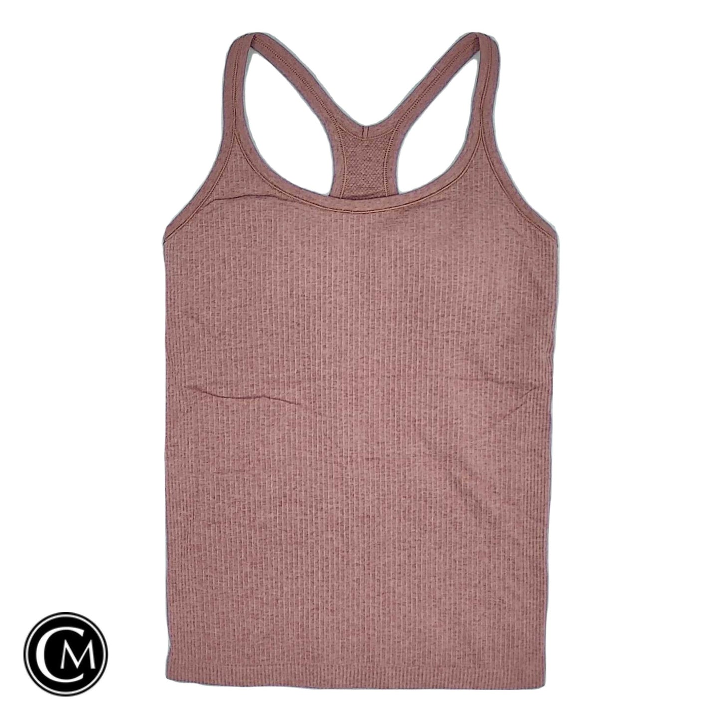 Athletic Tank Top By Lululemon In Mauve, Size: 8