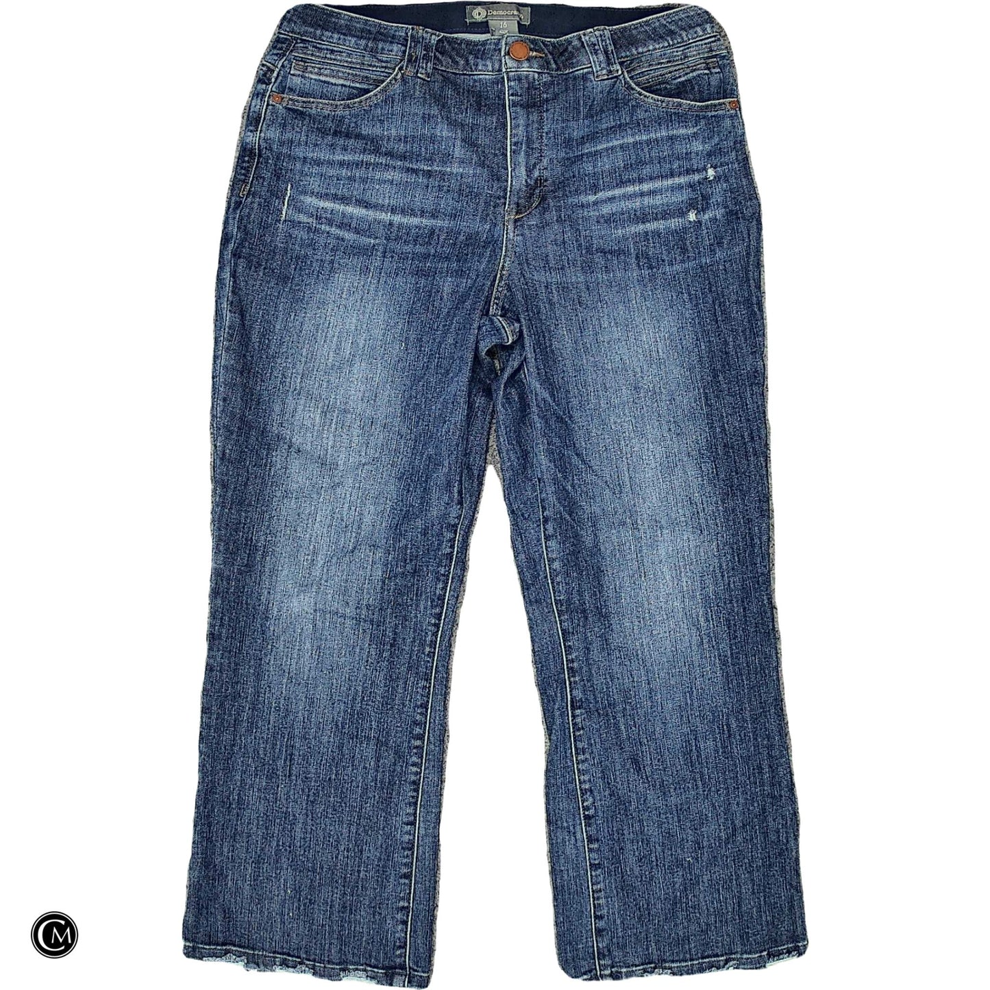 Jeans Boot Cut By Democracy In Blue Denim, Size: 16