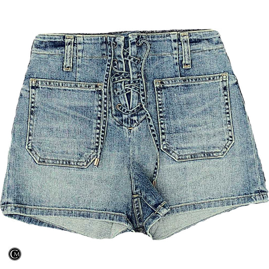 Shorts By Nili Lotan In Blue Denim, Size: 0