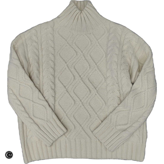 Sweater By Cider In Cream, Size: Xl