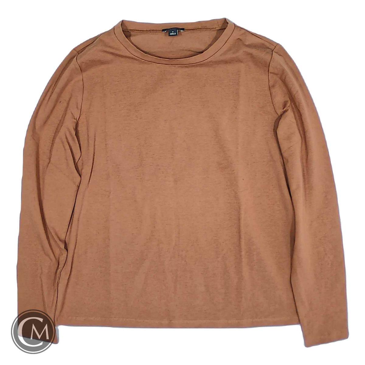Top Ls Basic By Ann Taylor In Brown, Size: M image 1