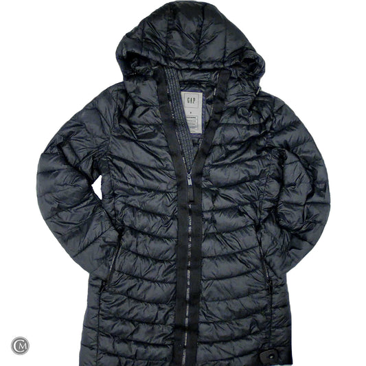 Coat Puffer & Quilted By Gap In Black, Size: S image 1