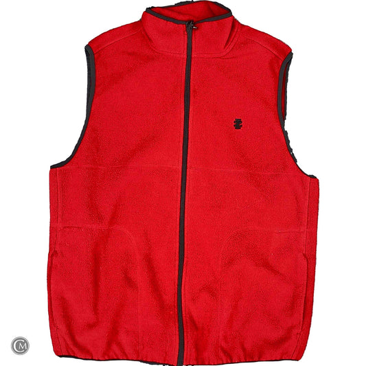 Vest Fleece By Izod In Red, Size: M
