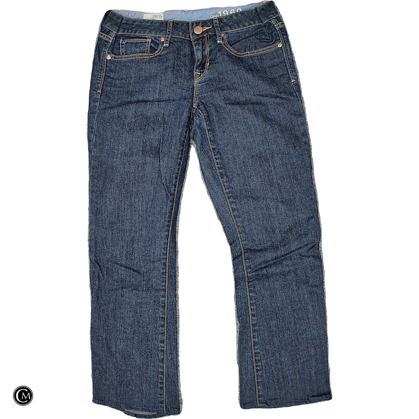 Jeans Boot Cut By Gap In Blue Denim, Size: 2 image 1