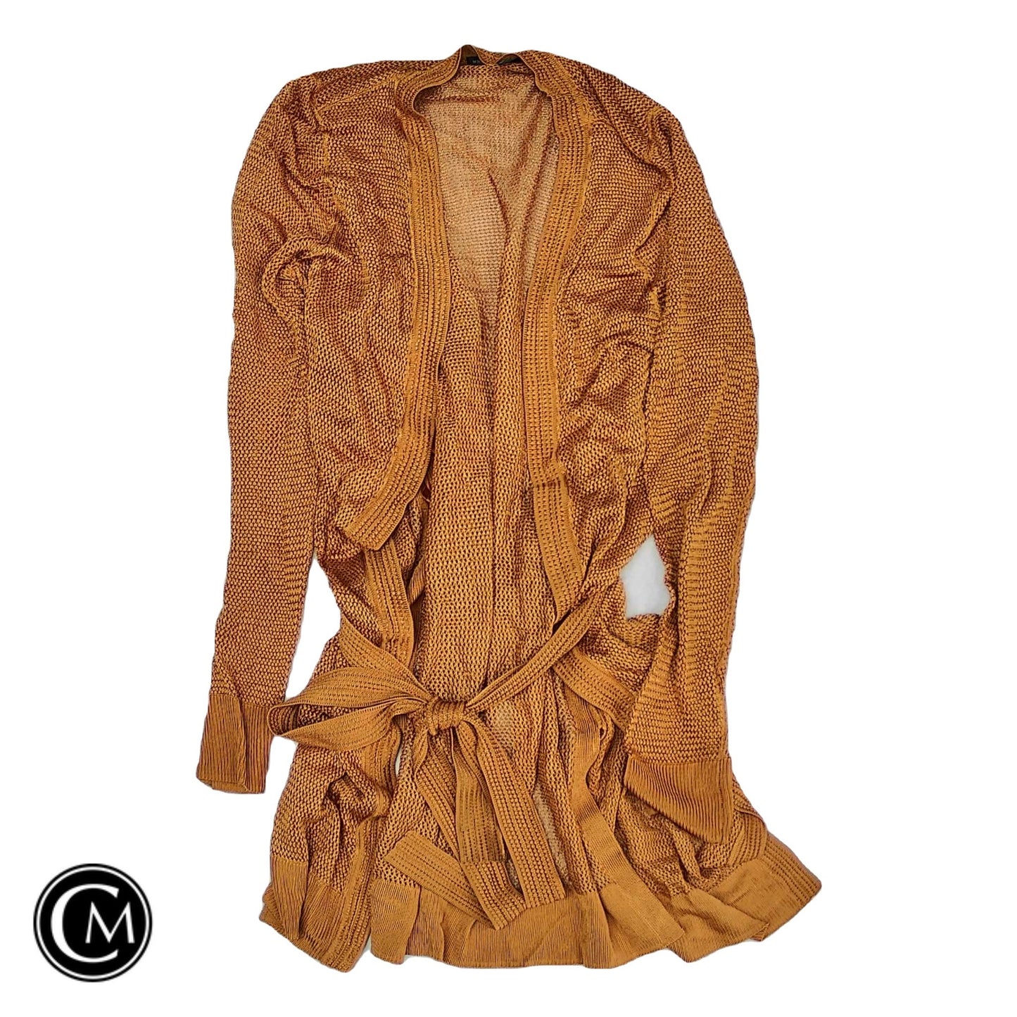 Cardigan By White House Black Market In Gold, Size: L