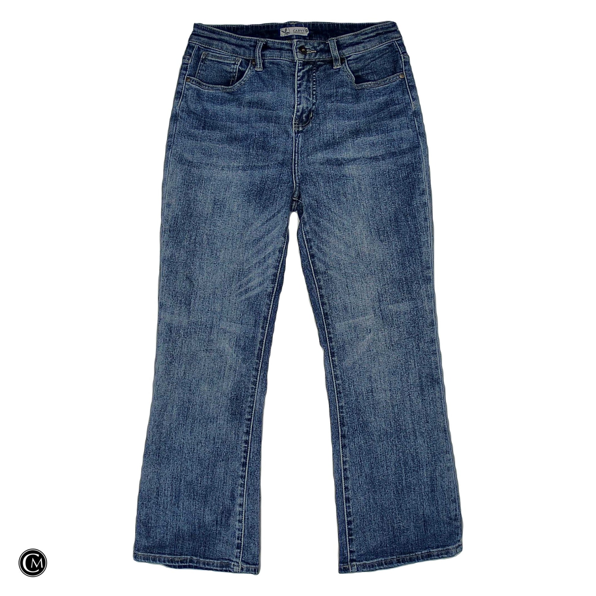 Jeans Boot Cut By Carve Designs In Blue Denim, Size: 10 image 1