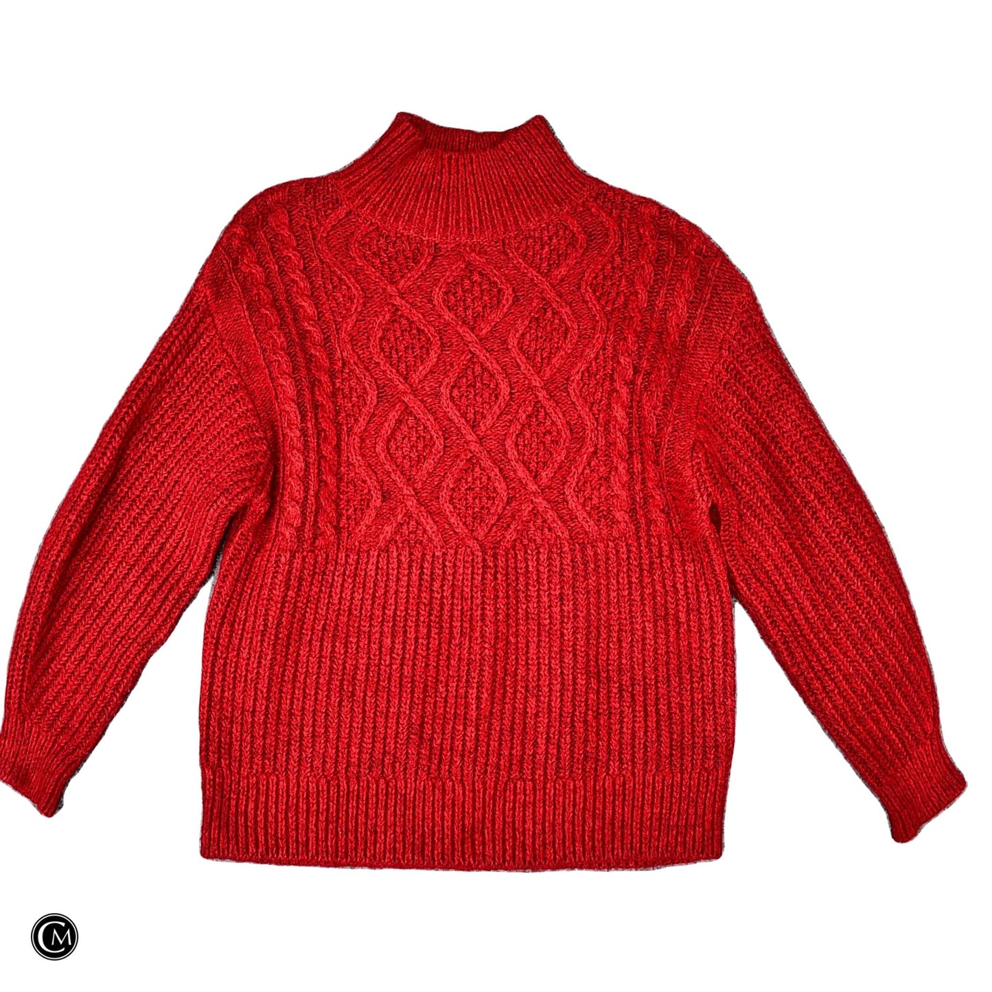 Sweater By A New Day In Red, Size: Xs