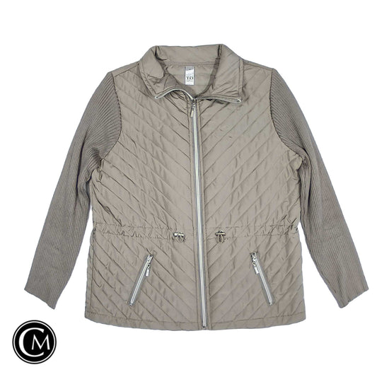 Jacket Other By Clothes Mentor In Beige, Size: M