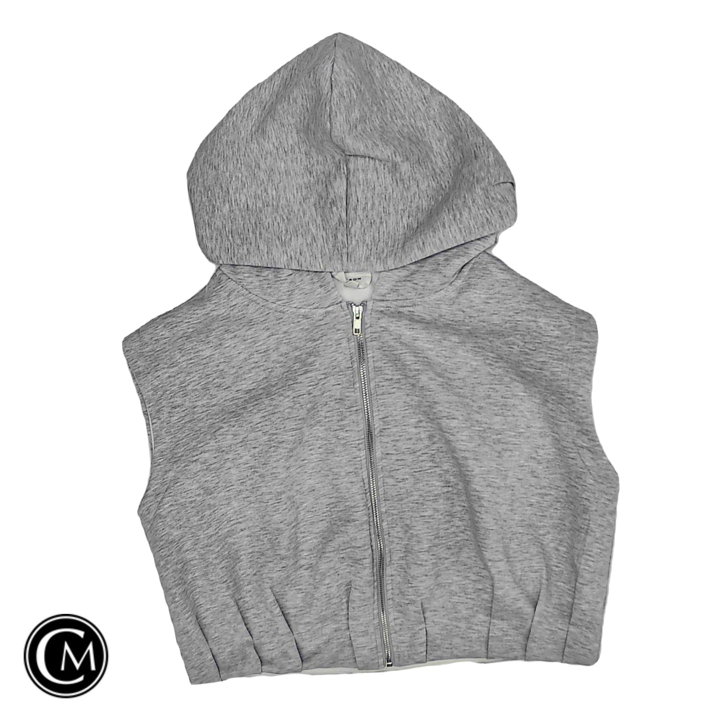 Athletic Sweatshirt Hoodie By Heyson In Grey, Size: S