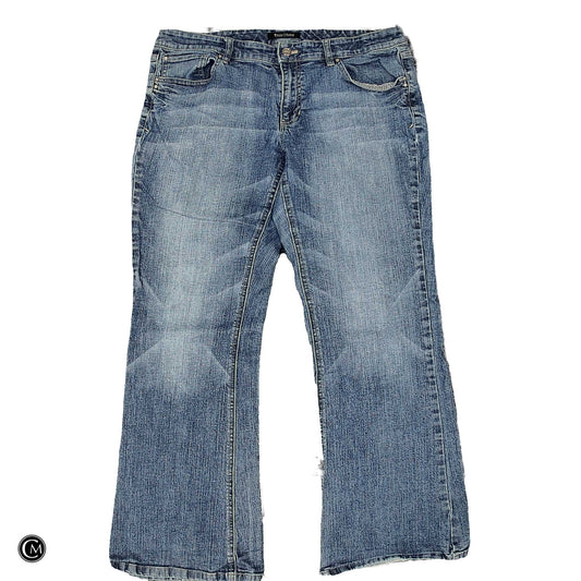 Jeans Boot Cut By White House Black Market In Blue Denim, Size: 14