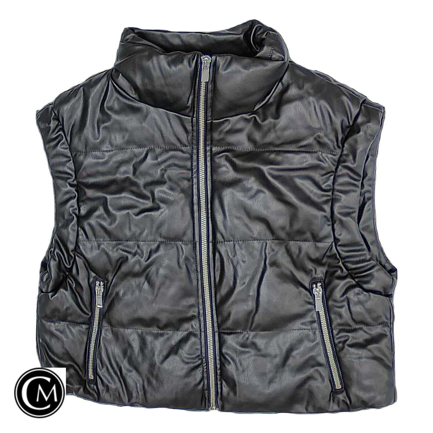 Vest Puffer & Quilted By Zara In Black, Size: Xs