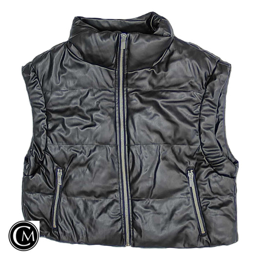 Vest Puffer & Quilted By Zara In Black, Size: Xs