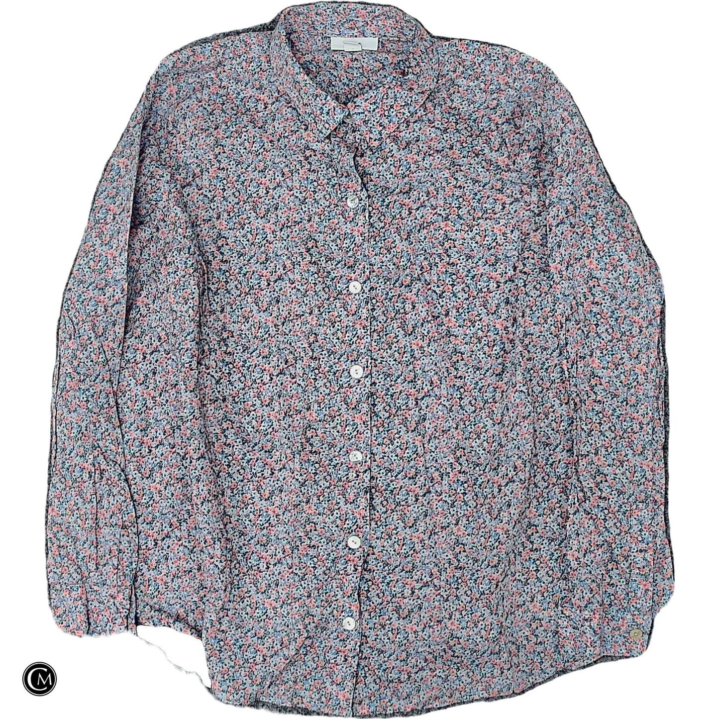 Top Ls By J. Jill In Blue & Pink, Size: Sp