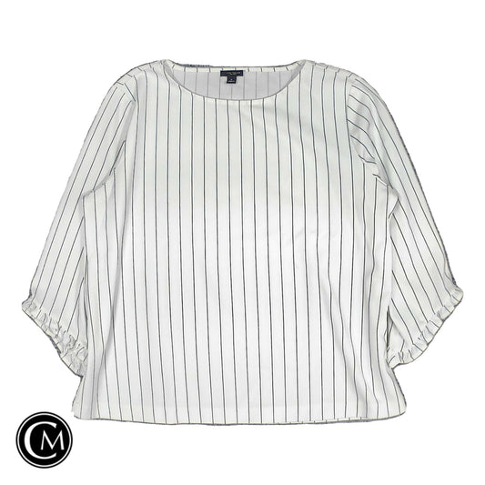 Top Ls By Ann Taylor In White, Size: Xl