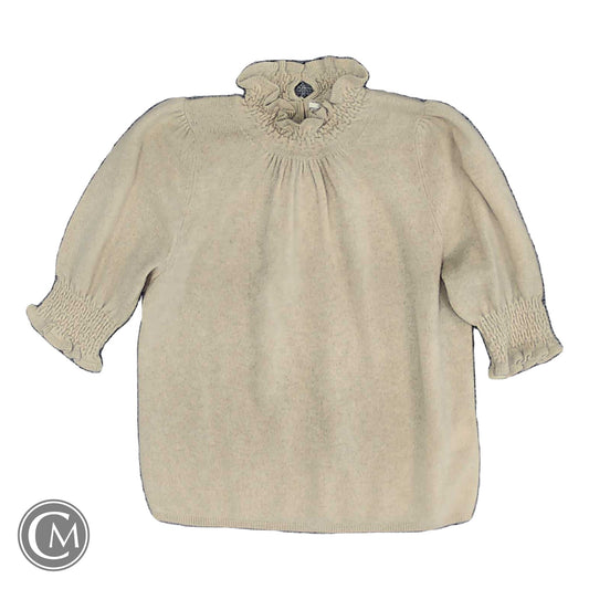 Sweater Cashmere By Anthropologie In Tan, Size: S