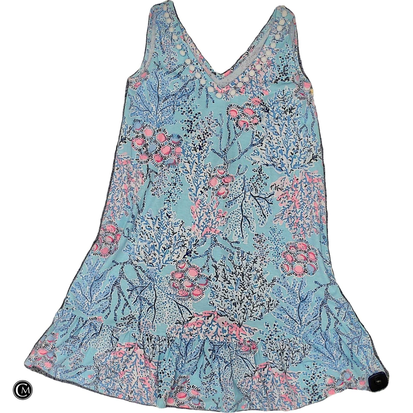 Dress Designer By Lilly Pulitzer In Blue, Size: Xs