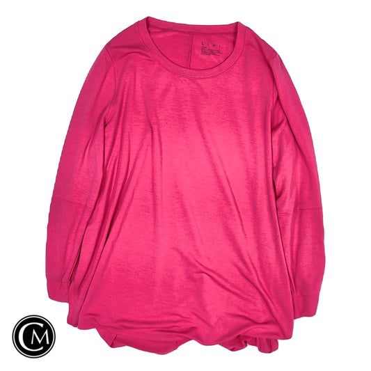 Top Ls By Livi Active In Pink, Size: 14