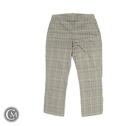 Pants Dress By Cabi In Plaid Pattern, Size: 2