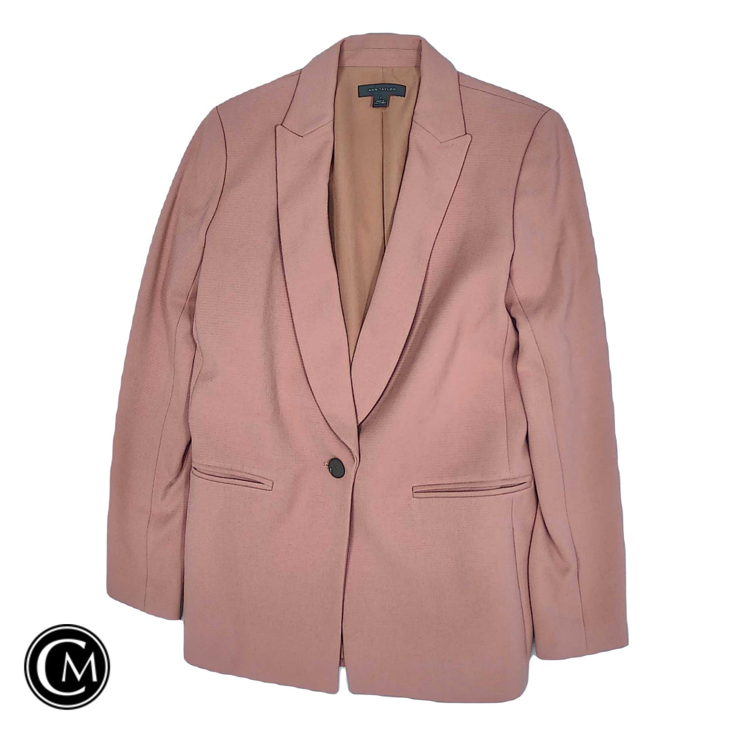 Blazer By Ann Taylor In Pink, Size: 2 image 1