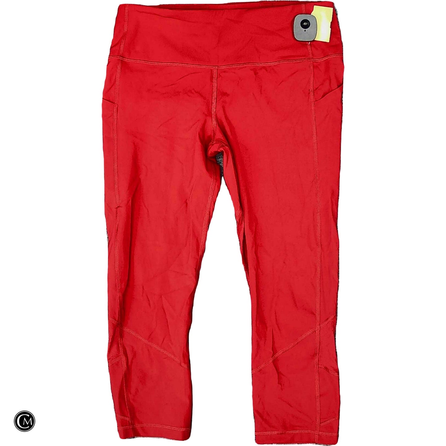 Athletic Leggings Capris By Lululemon In Red, Size: M