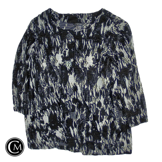 Tunic Ss By Ali Miles In Black & White, Size: 1x