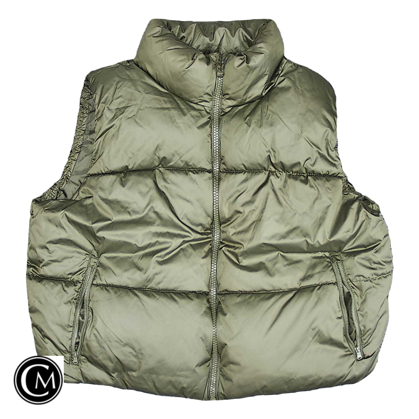 Vest Puffer & Quilted By Old Navy In Green, Size: Xl