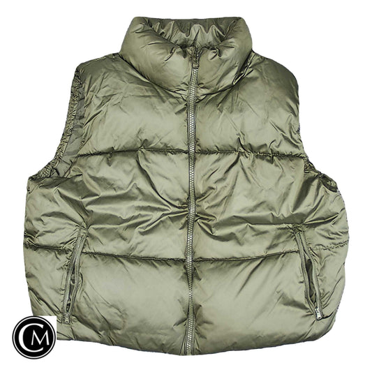 Vest Puffer & Quilted By Old Navy In Green, Size: Xl