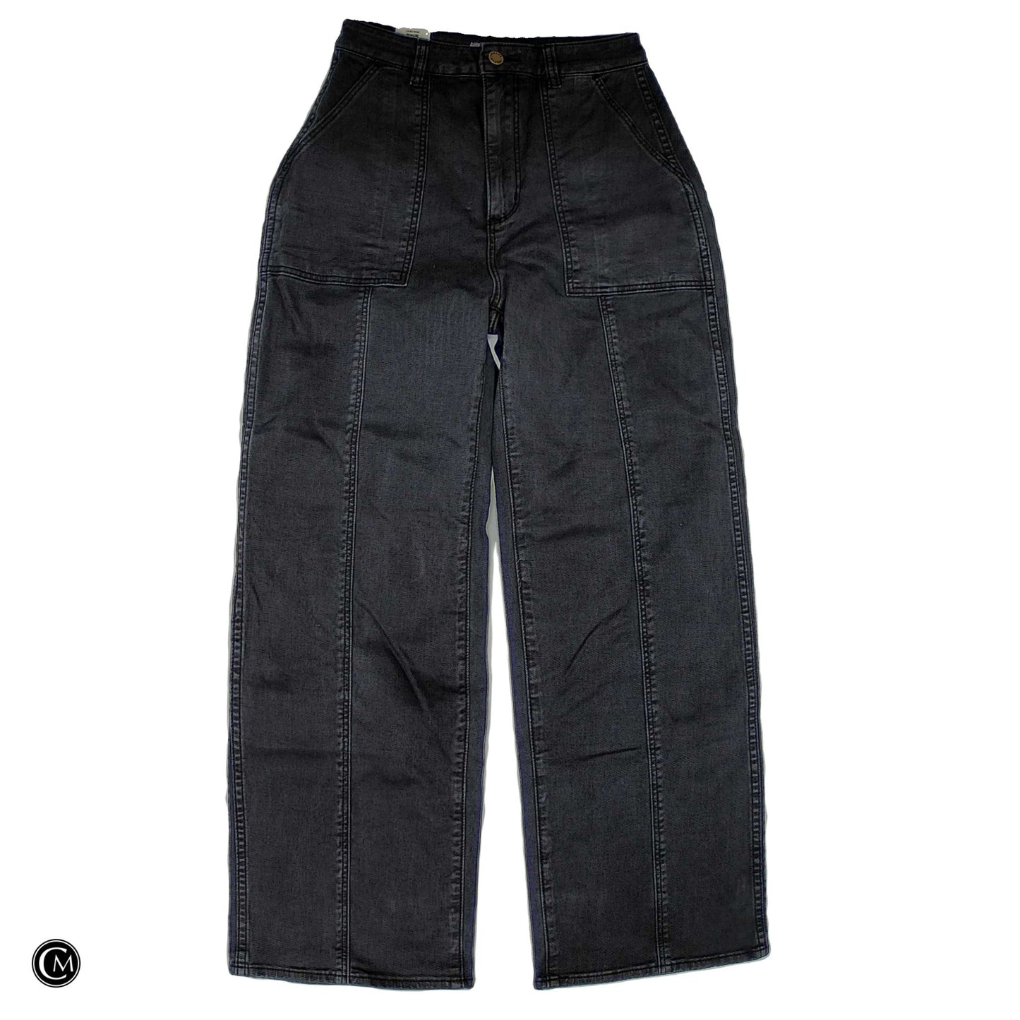 Jeans Wide Leg By Rollas In Grey, Size: 2