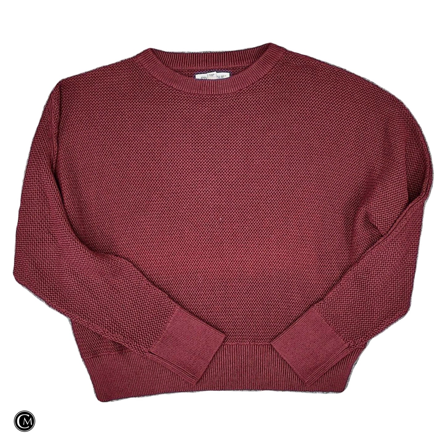 Sweater By Prologue In Maroon, Size: S