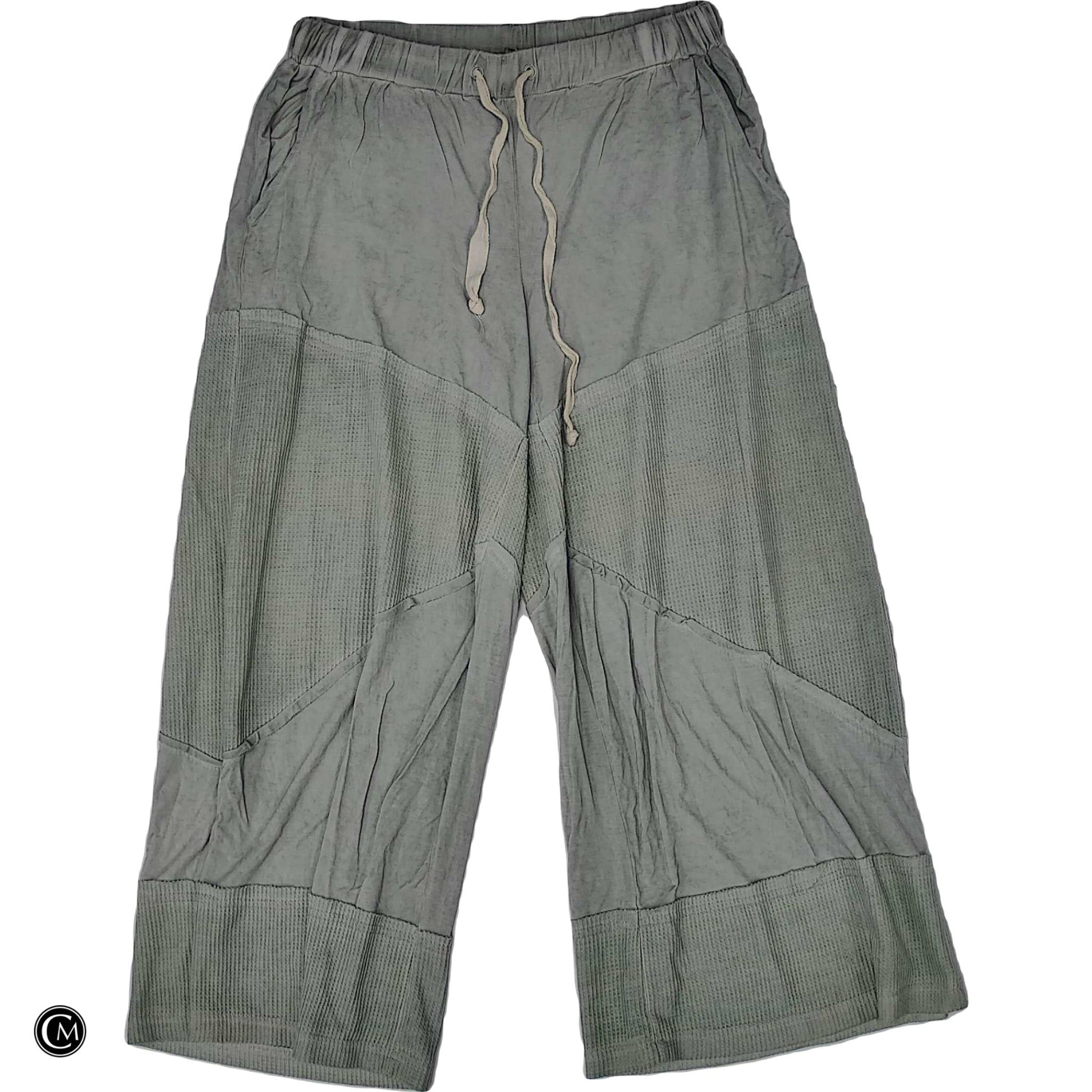Pants Wide Leg By Pol In Green, Size: 4 image 1