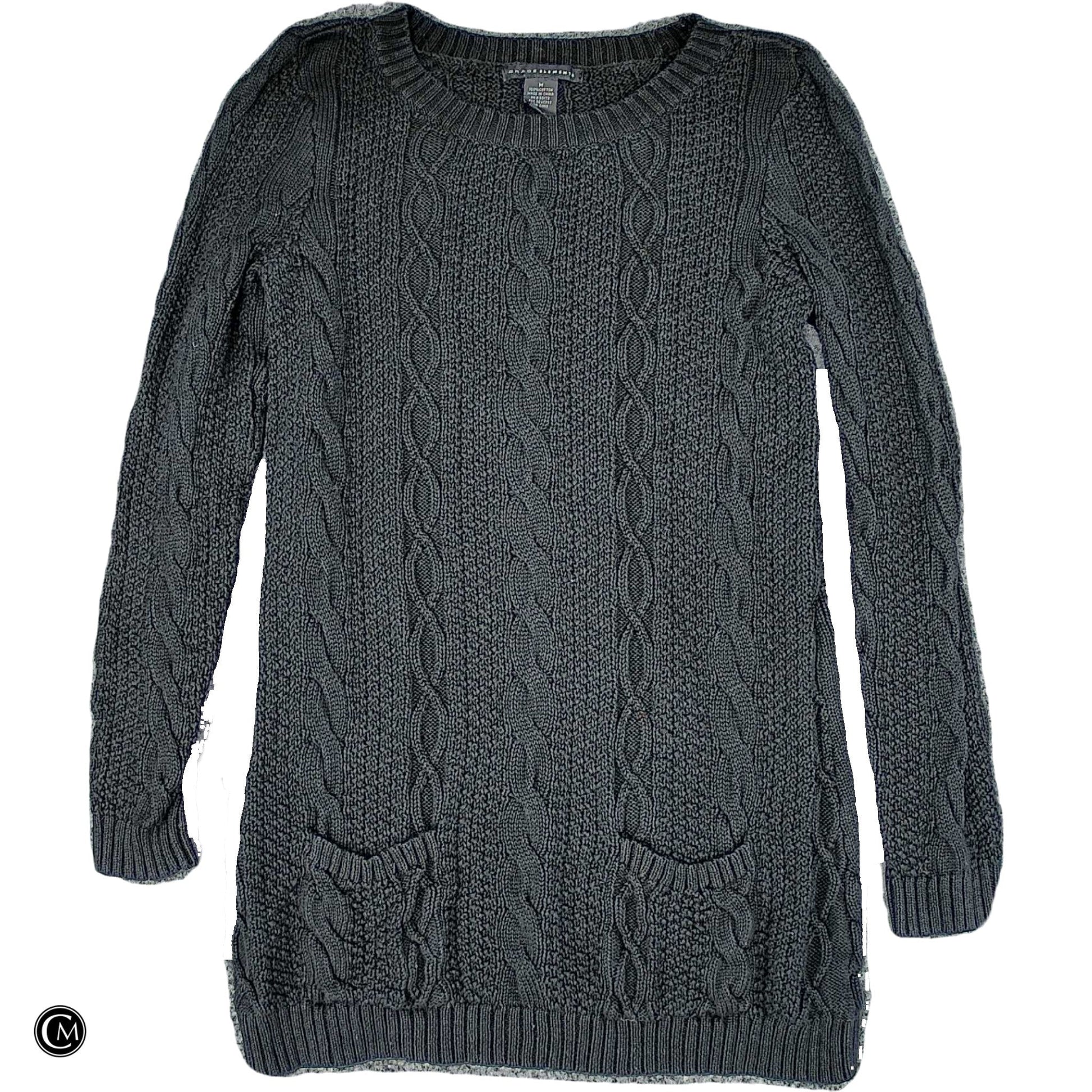Sweater By Grace Elements In Black, Size: M image 1