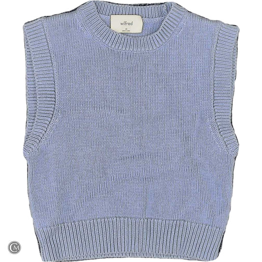 Vest Sweater By Wilfred In Blue, Size: Xs
