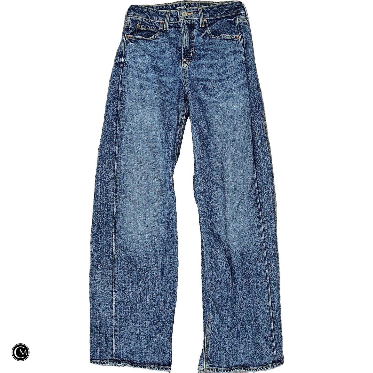 Jeans Wide Leg By Old Navy In Blue Denim, Size: 0