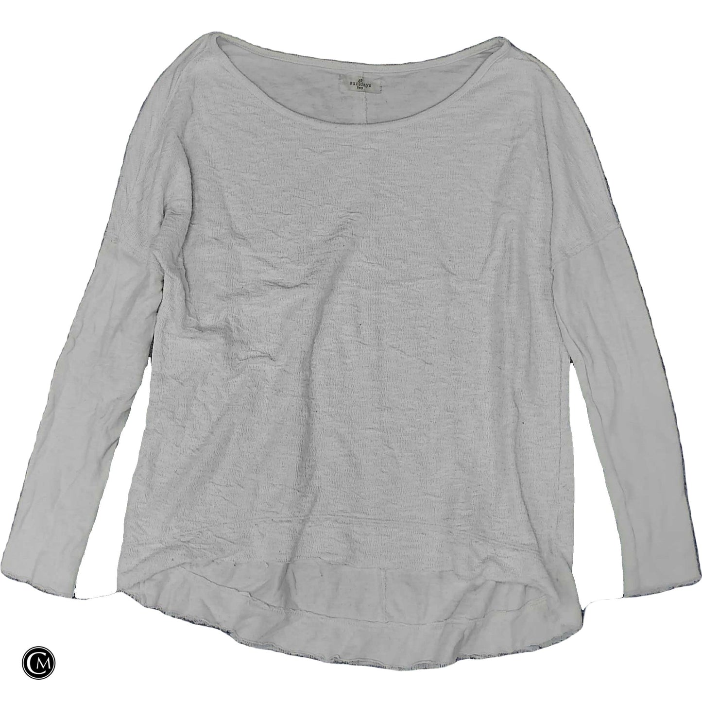 Top Ls By Clothes Mentor In White, Size: S image 1