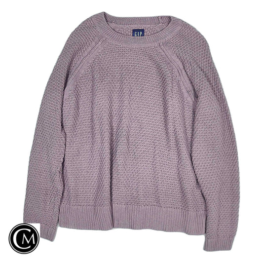Sweater By Gap In Purple, Size: Xl